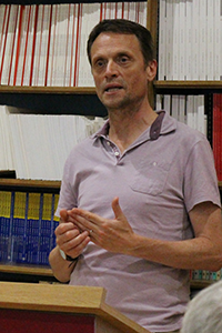 Matthew Taylor speaks at an Institute for Employment Studies event in July 2017