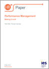 Performance Management: Making it work