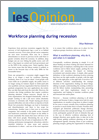 Workforce planning during recession