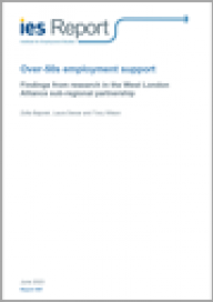 Over-50s employment support report