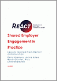 Shared Employer Engagement in Practice Report