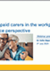 Supporting unpaid carers in the workplace cover slide