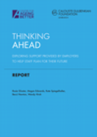 Thinking ahead Thinking ahead