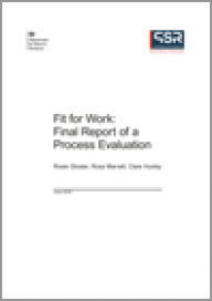 Fit for Work: Final report of a process evaluation 