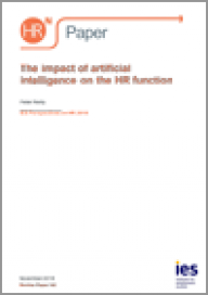 The impact of artificial intelligence on the HR function: IES Perspectives on HR 2018
