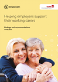 Helping employers support their working carers