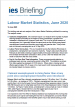 IES Labour Market Statistics analysis Cover image of report
