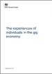 Broughton A, Gloster R, Marvell R, Green M, Langley J, Martin A (2018), The experiences of individuals in the gig economy. Department for Business, Energy & Industrial Strategy (BEIS)