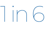 1 in 6