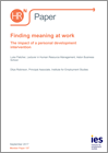 Finding meaning at work